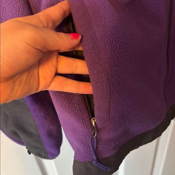 Purple North Face Zip-Up - Picture 5 of 8